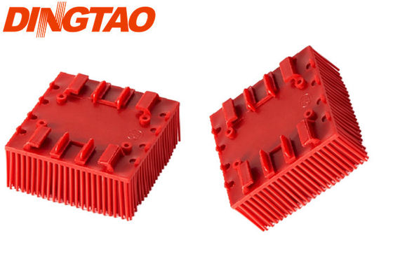 For DT Vector 2500 VT2500 Cutting Parts 130298 703493 Red Nylon Bristles Block